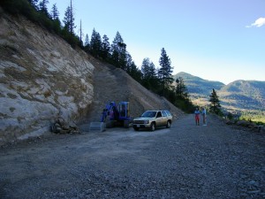 de berg van Bill en Laurie, Twin Lakes, BC, Canada